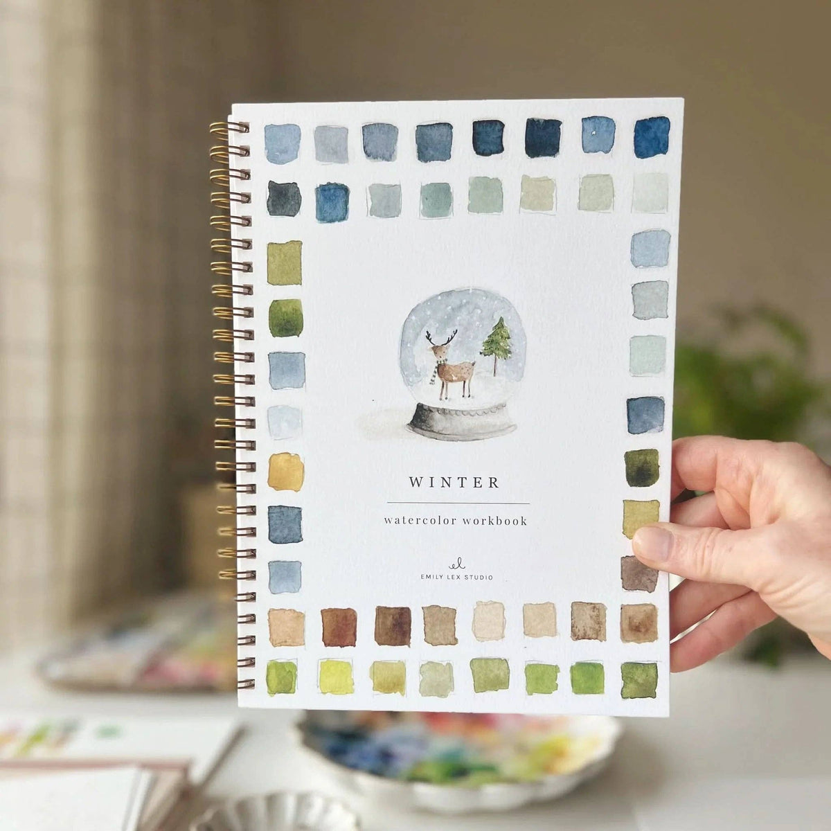 Emily Lex - Winter Watercolor Workbook