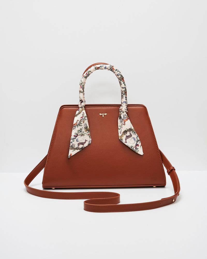 Fable England UK - Pumpkin Tan Tote Bag