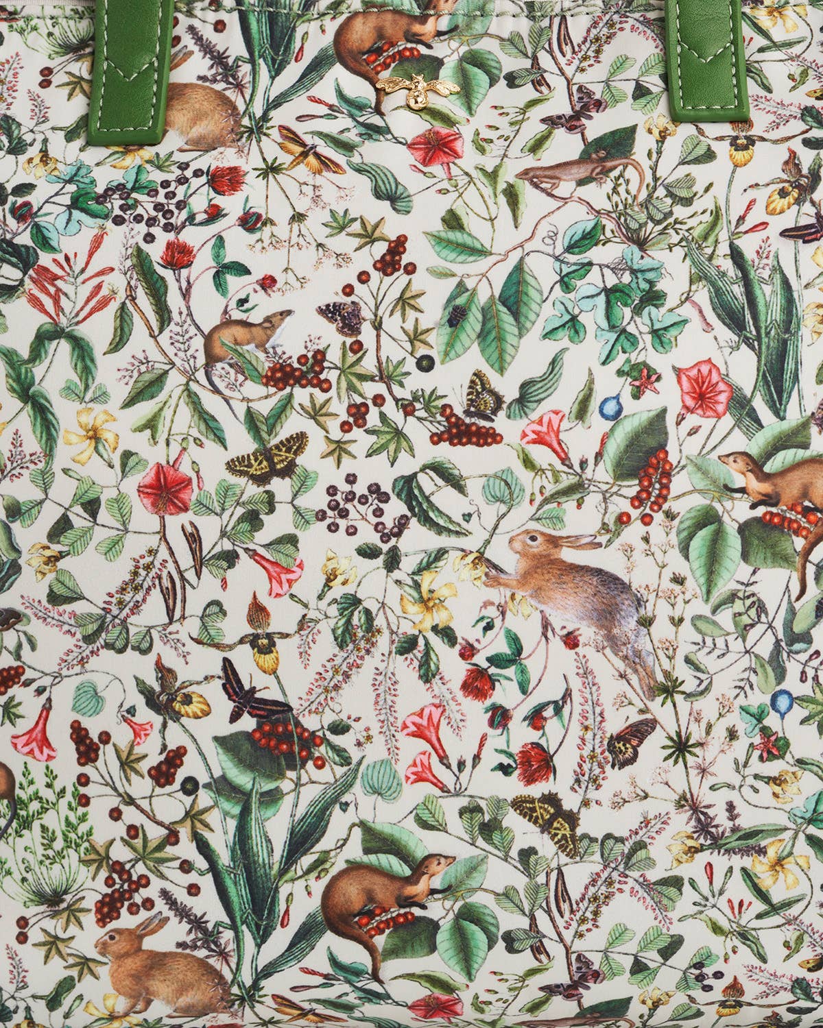 Fable England - Garden Floral Cream Grab Tote