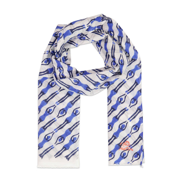 Donna Cotton Scarf in Swimmers