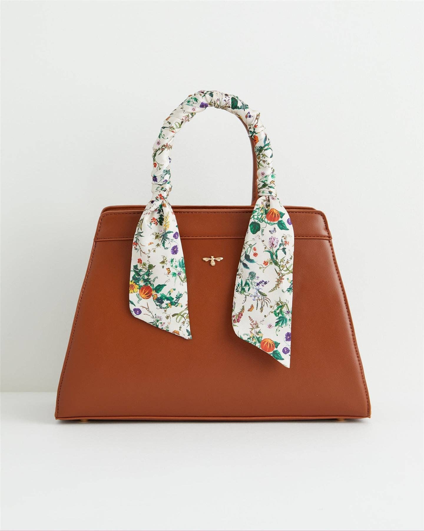 Fable England - FABLE Pumpkin Tan Tote Purse