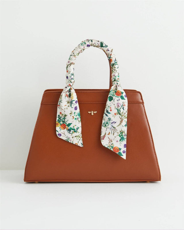 Fable England - FABLE Pumpkin Tan Tote Purse