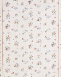 Fable England UK - Cream High Teacups Silky Scarf