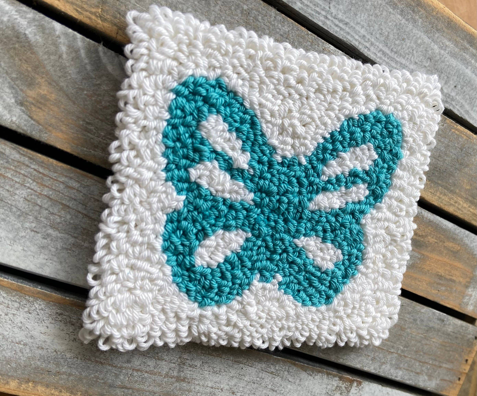 Butterfly Hooked Coaster