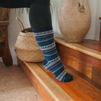Pokoloko - Alpaca Crew Sock, Patterns