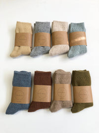 Billy Bamboo - Iceland Wool Socks - Neutrals