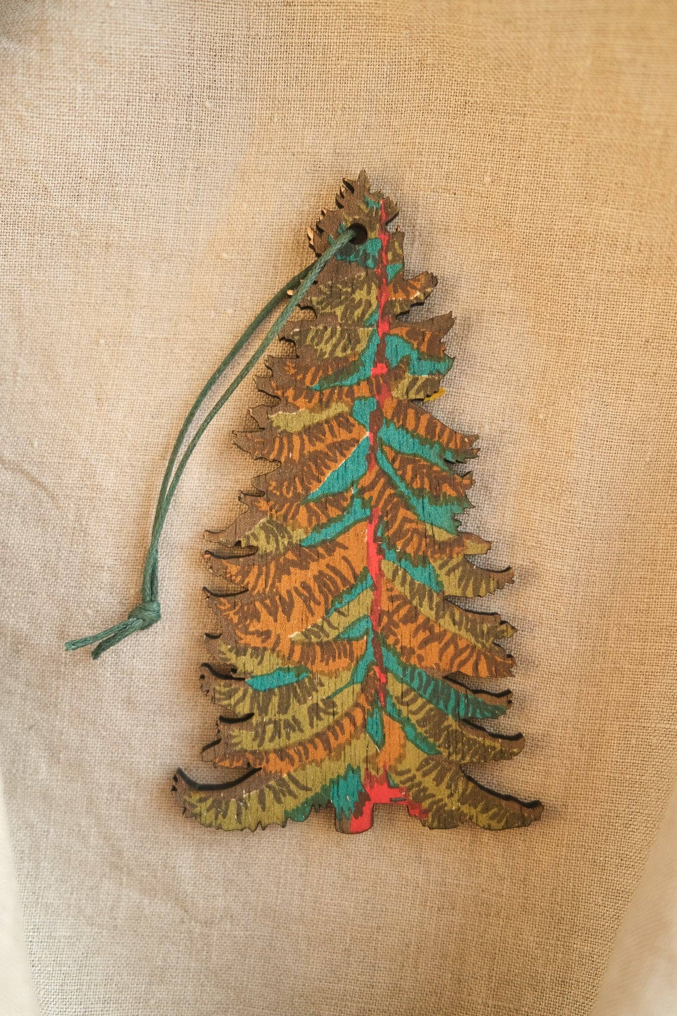 East End Press - Tree Wooden Ornament