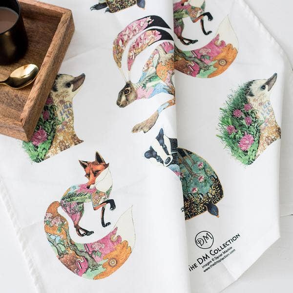 Woodland Tea Towel