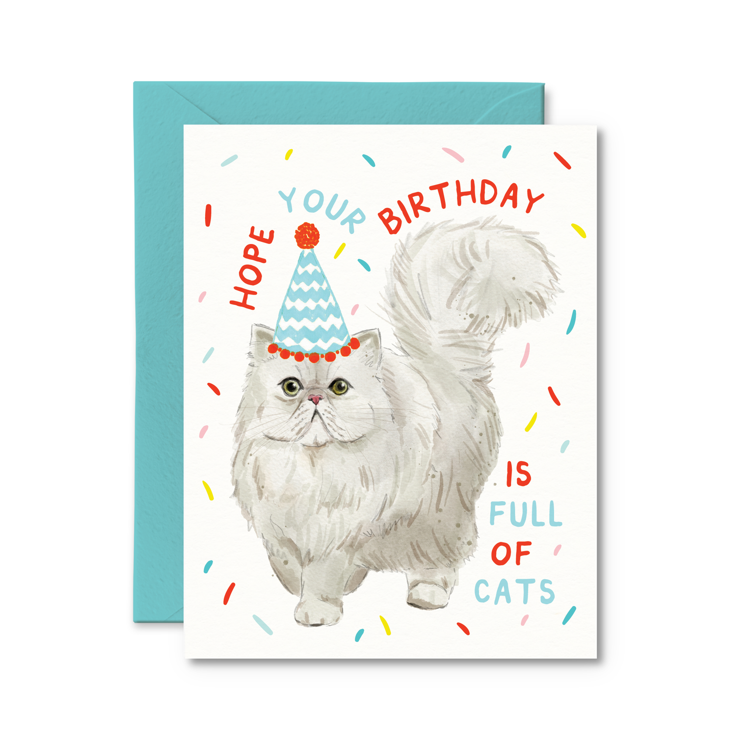 Pretty by Her - Hope Your Birthday Is Full of Cats Card