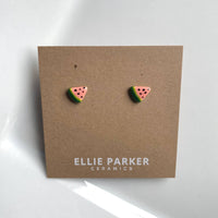Ellie Parker Ceramics - Watermelon Earring Ceramic Stud