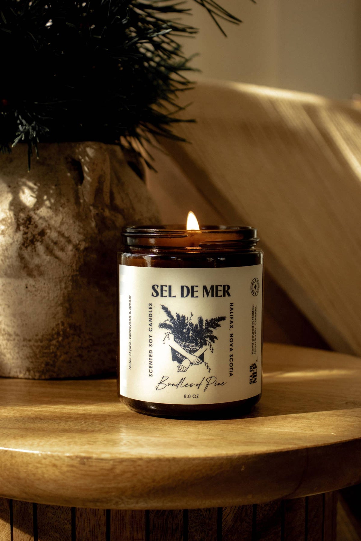 Sel de Mer Candle Company - Candle - Bundles of Pine