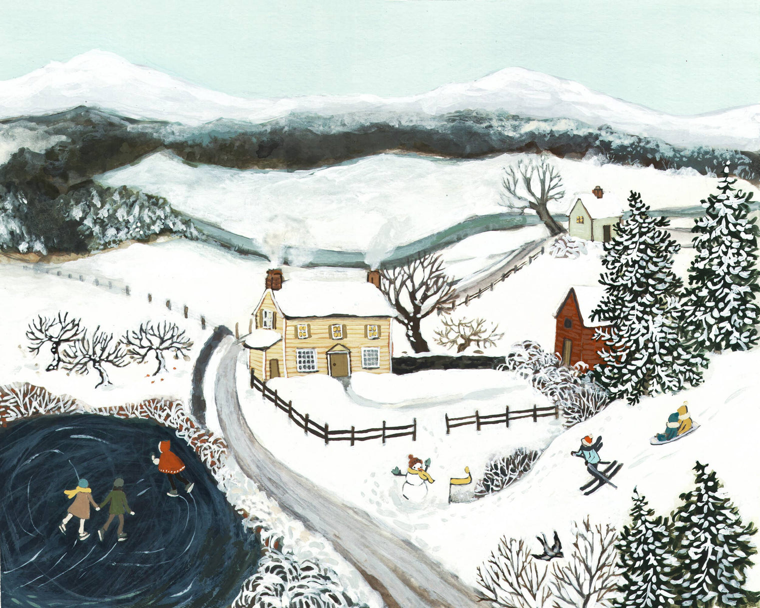 Loré Pemberton - House on the Old Lane Card