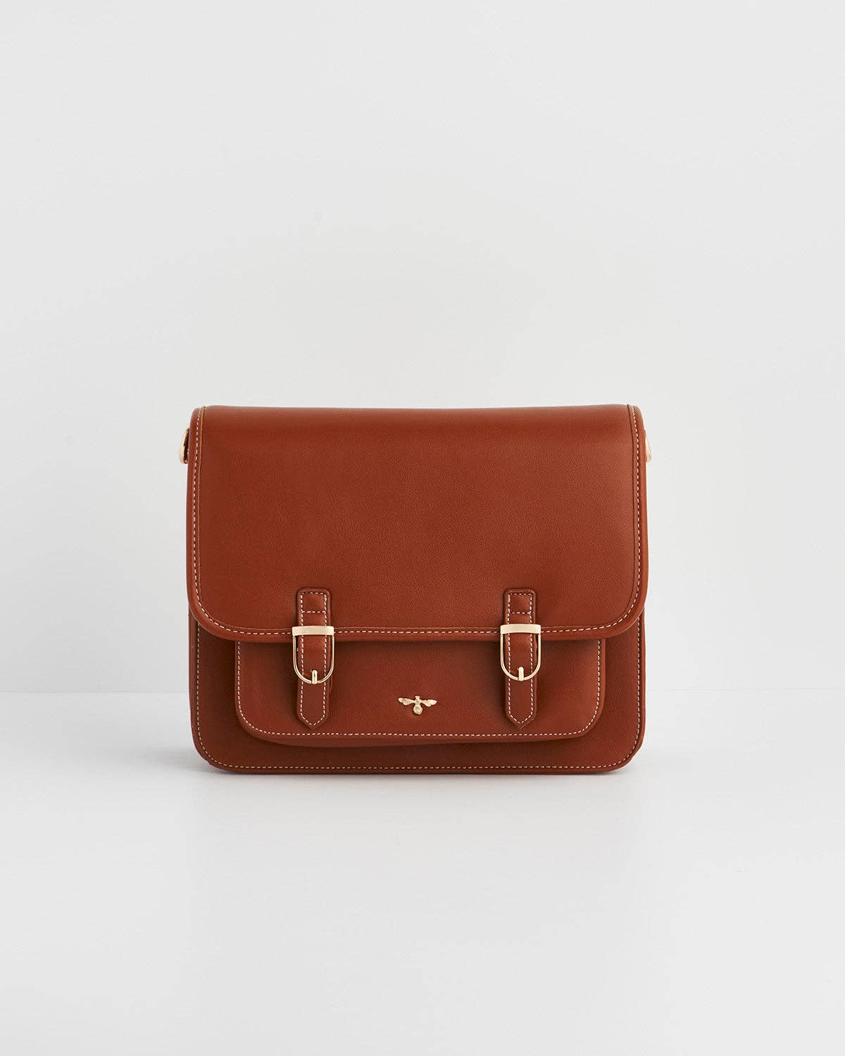 Fable England - Into the Woods Tan Classic Satchel