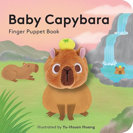 Raincoast - Baby Capybara Finger Puppet Book