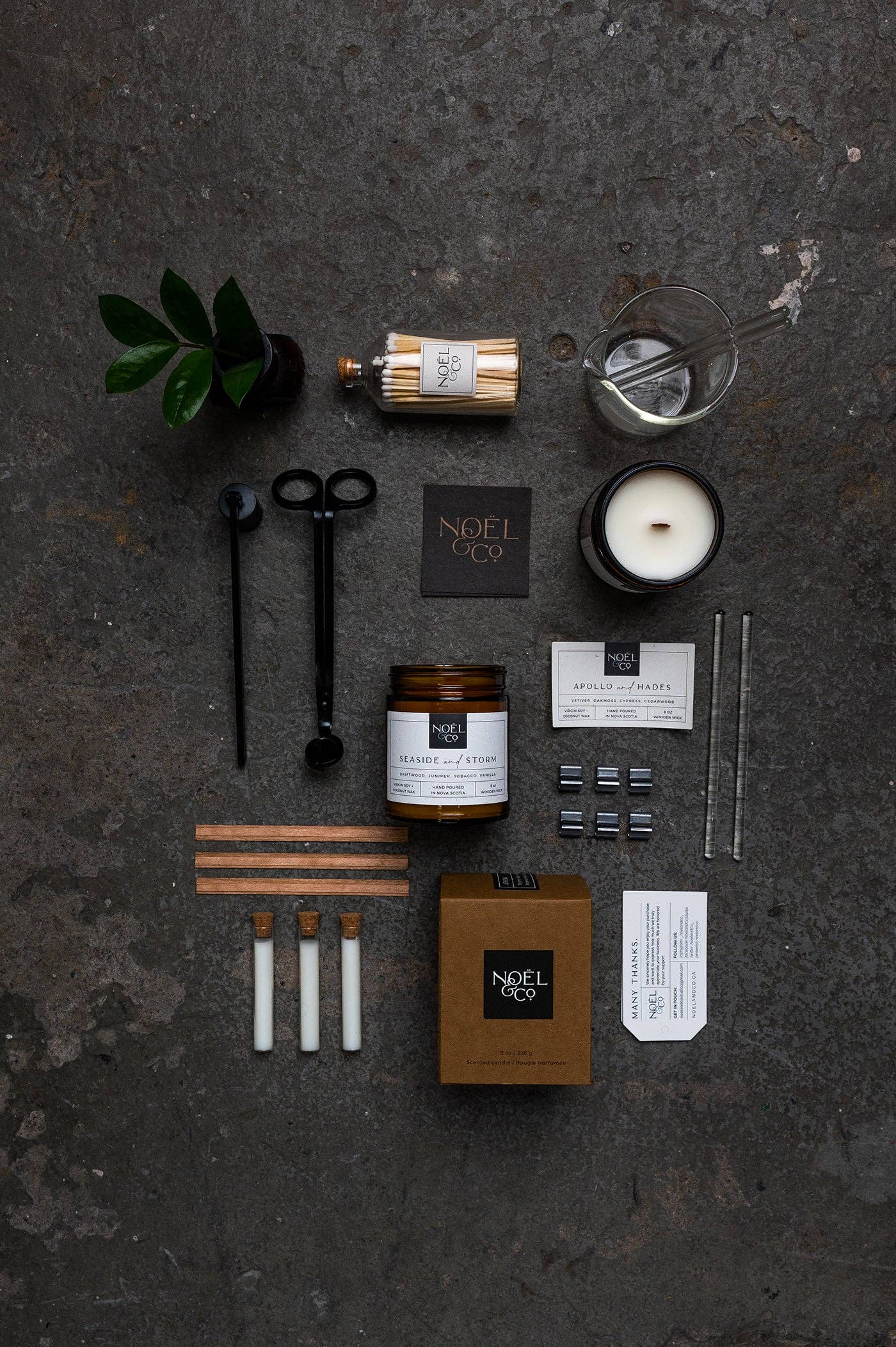 Noël & Co. - 9 oz. Candle - Seaside & Storm