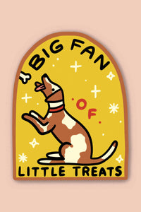 Stay Home Club - Big Fan of Little Treats Vinyl Sticker
