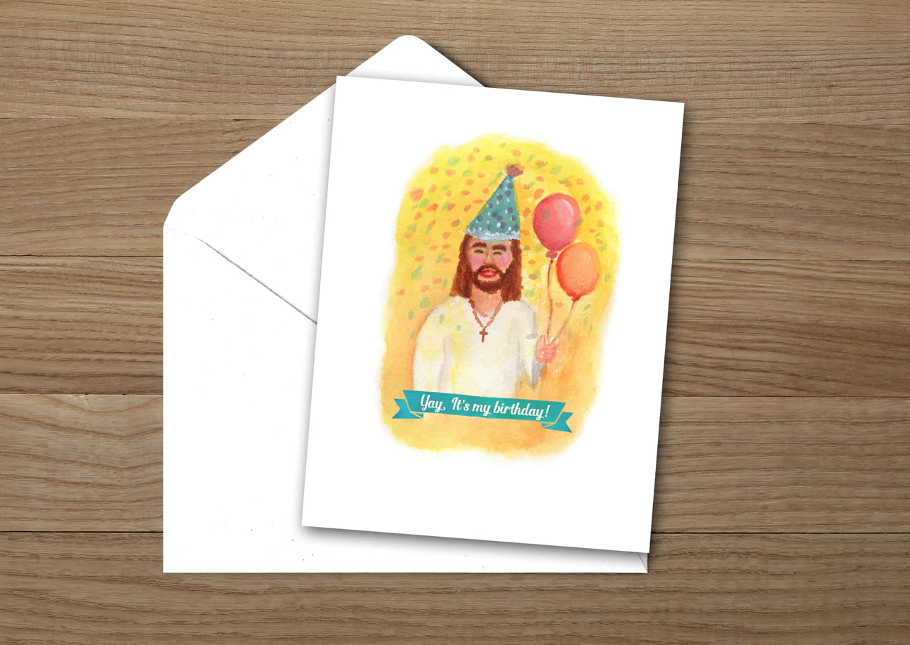 Happy Birthday Jesus Card