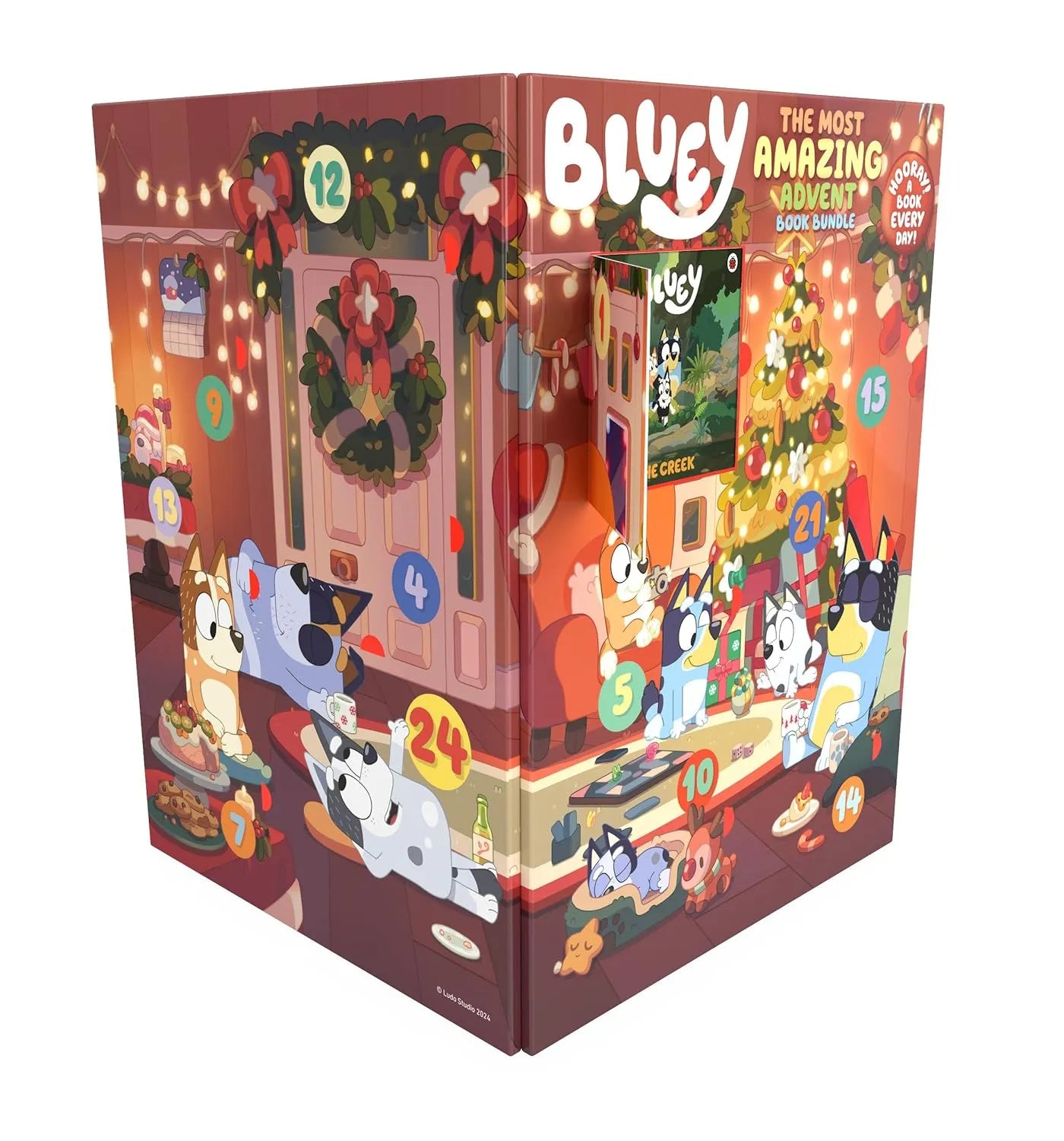 Bluey Book Advent Calendar