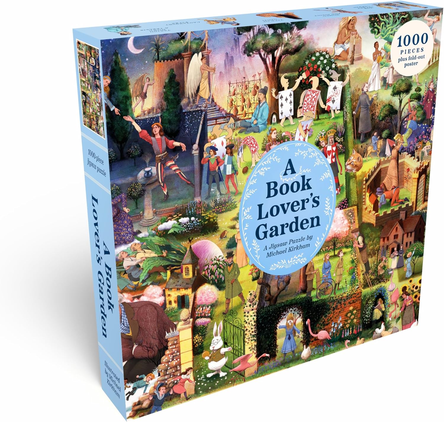 A Book Lover's Garden, 1000 pc Puzzle