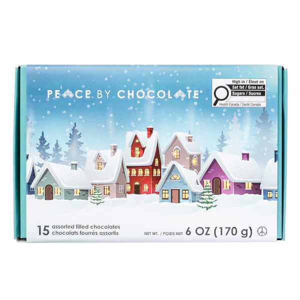 Peace By Chocolate - 15 Piece Holiday Box