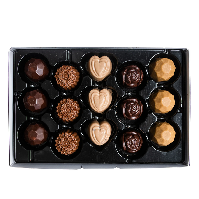 Peace By Chocolate - 15 Piece Holiday Box