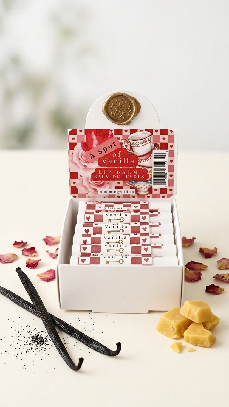 Blooming Wild Botanicals - A Spot of Vanilla Lip Balm