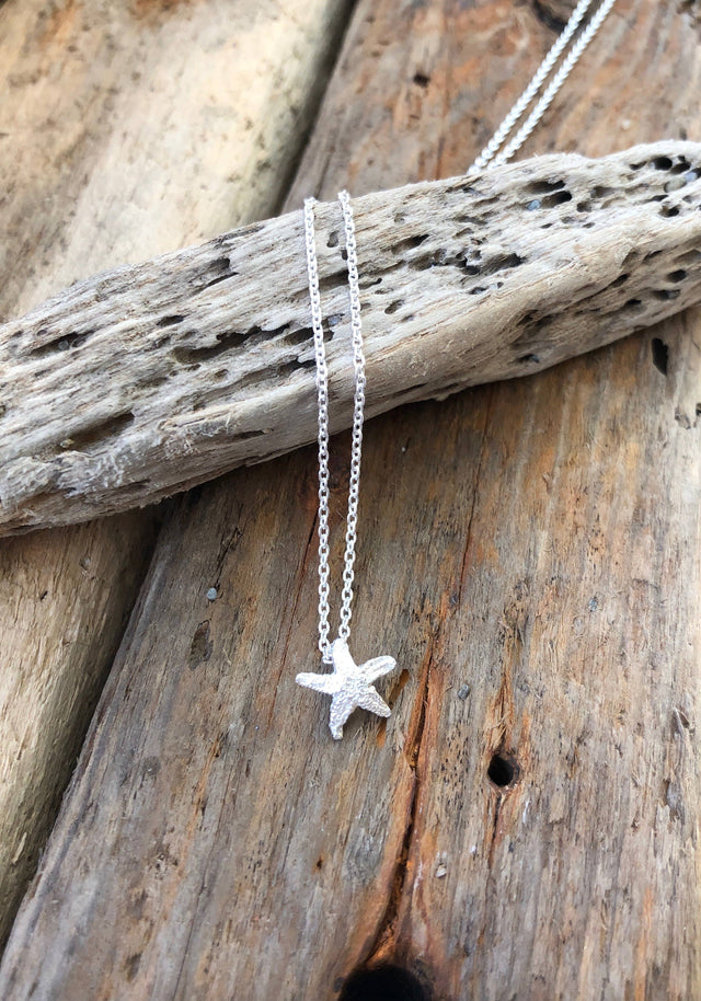 Bridget Turner Jewellery - Mini Sea Star Necklace in Silver