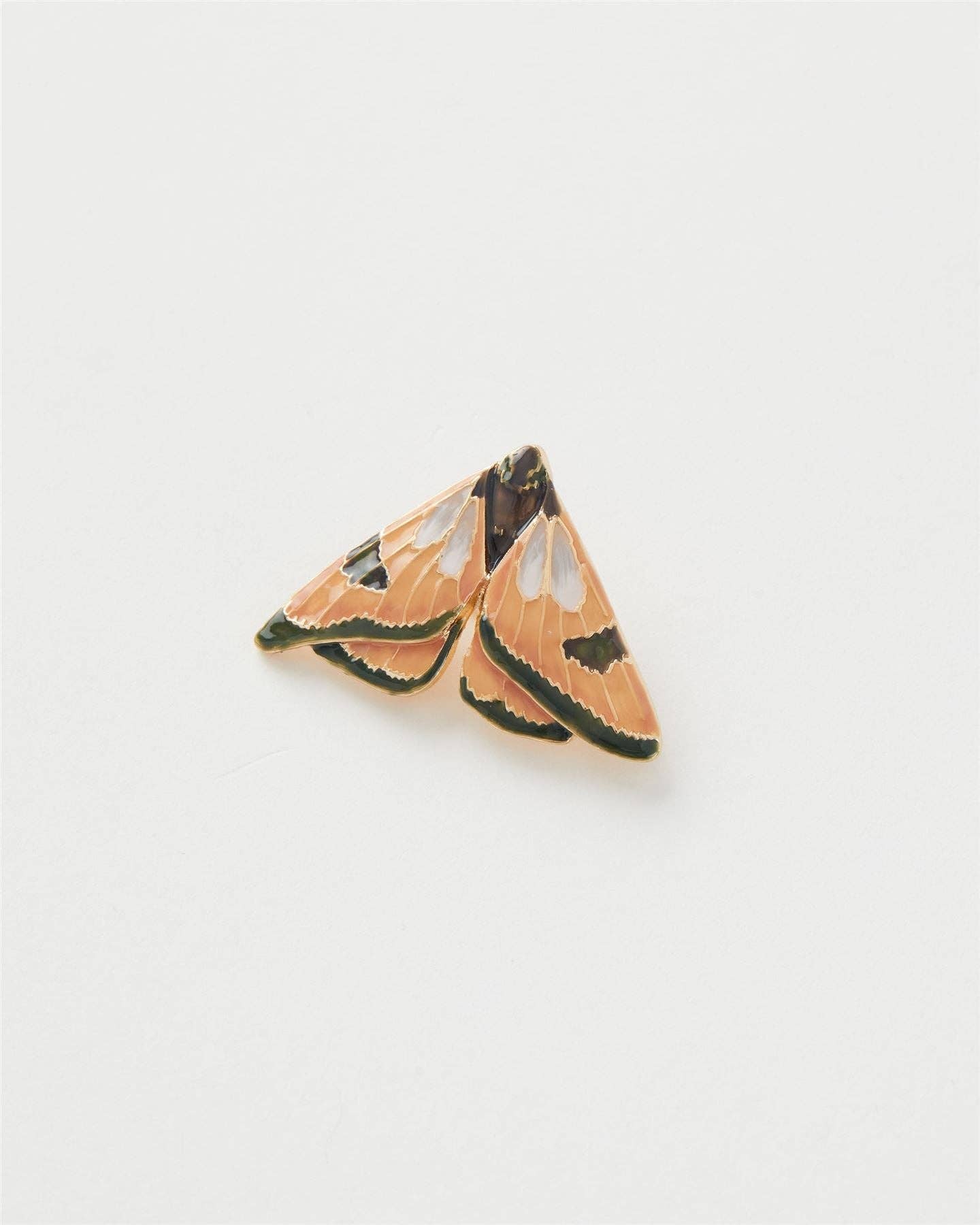 Fable England - Enamel Moth Brooch