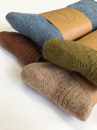 Billy Bamboo - Iceland Wool Socks - Neutrals