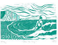 Prints by the Bay - Seas The Day Card