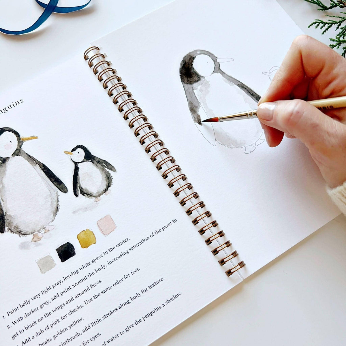 Emily Lex - Winter Watercolor Workbook