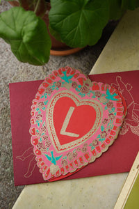 East End Press - Love Concertina Greeting Card