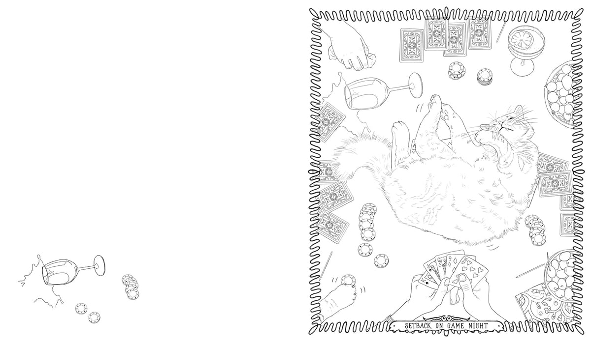 Cats Creating Chaos: A Mischievous Colouring Book
