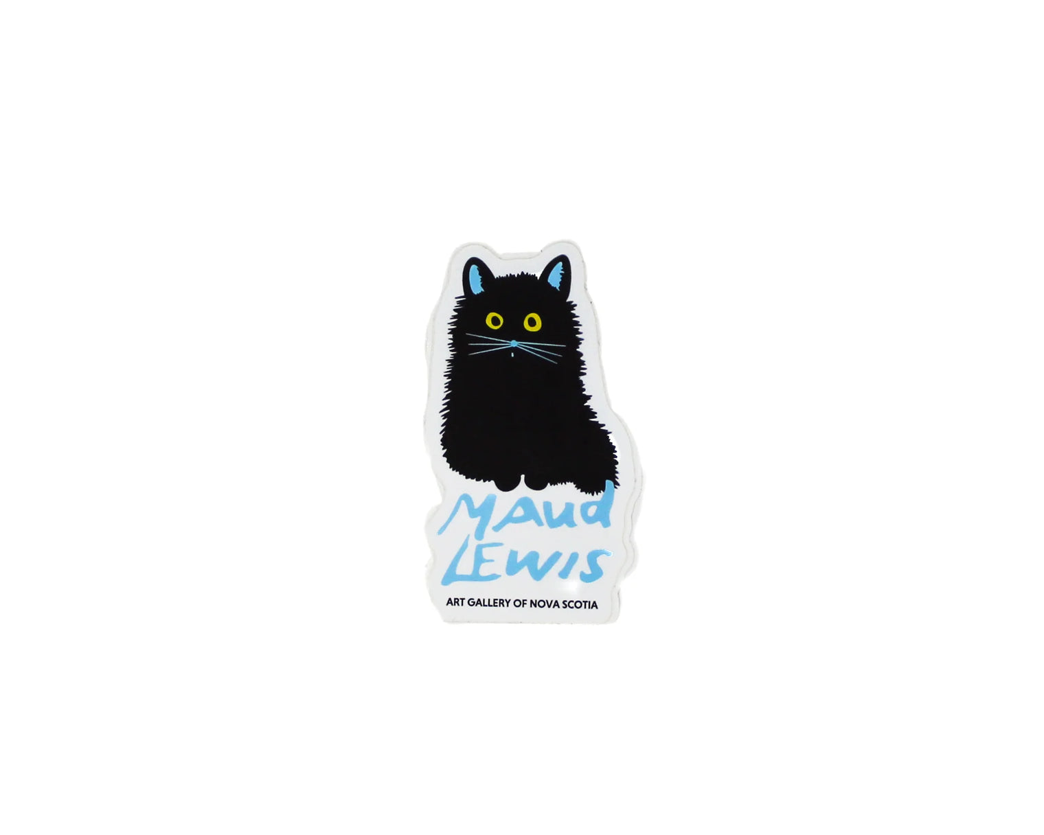 Maud Lewis - Sticker - Black Cat