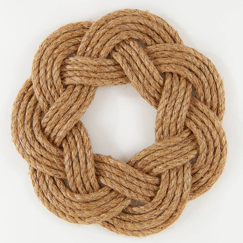 All For Knot Rope Weaving Inc - Manila Rope Sailors Wreath