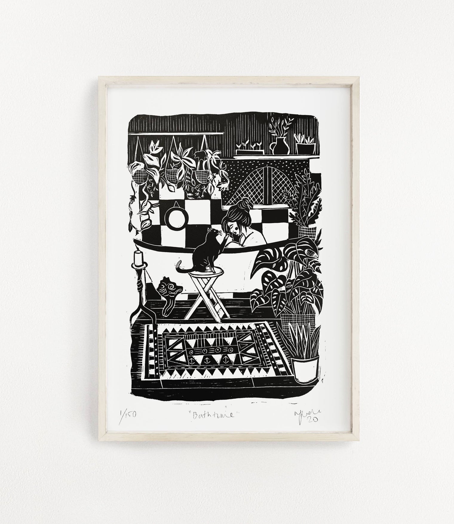 Prints by the Bay - Bathtime Card