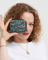 Fable England UK - Into the Woods Green Small Purse