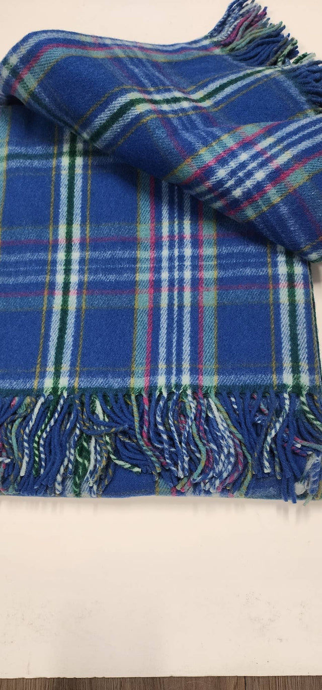 Patrick King Woollen Company - Coastal Spring Deluxe Highland Blanket