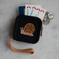 Stay Home Club - Trying - Zipper Coin Pouch