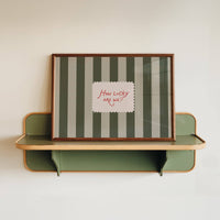 How Lucky Are We Small Striped Print