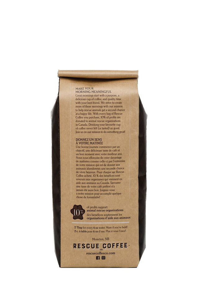 Rescue Coffee Co. - Go Fetch! | Medium-Dark Roast | 1lb Bag | Organic Coffee