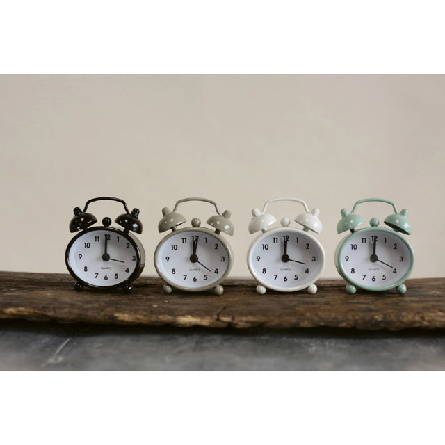 Vintage Inspired Metal Alarm Clock