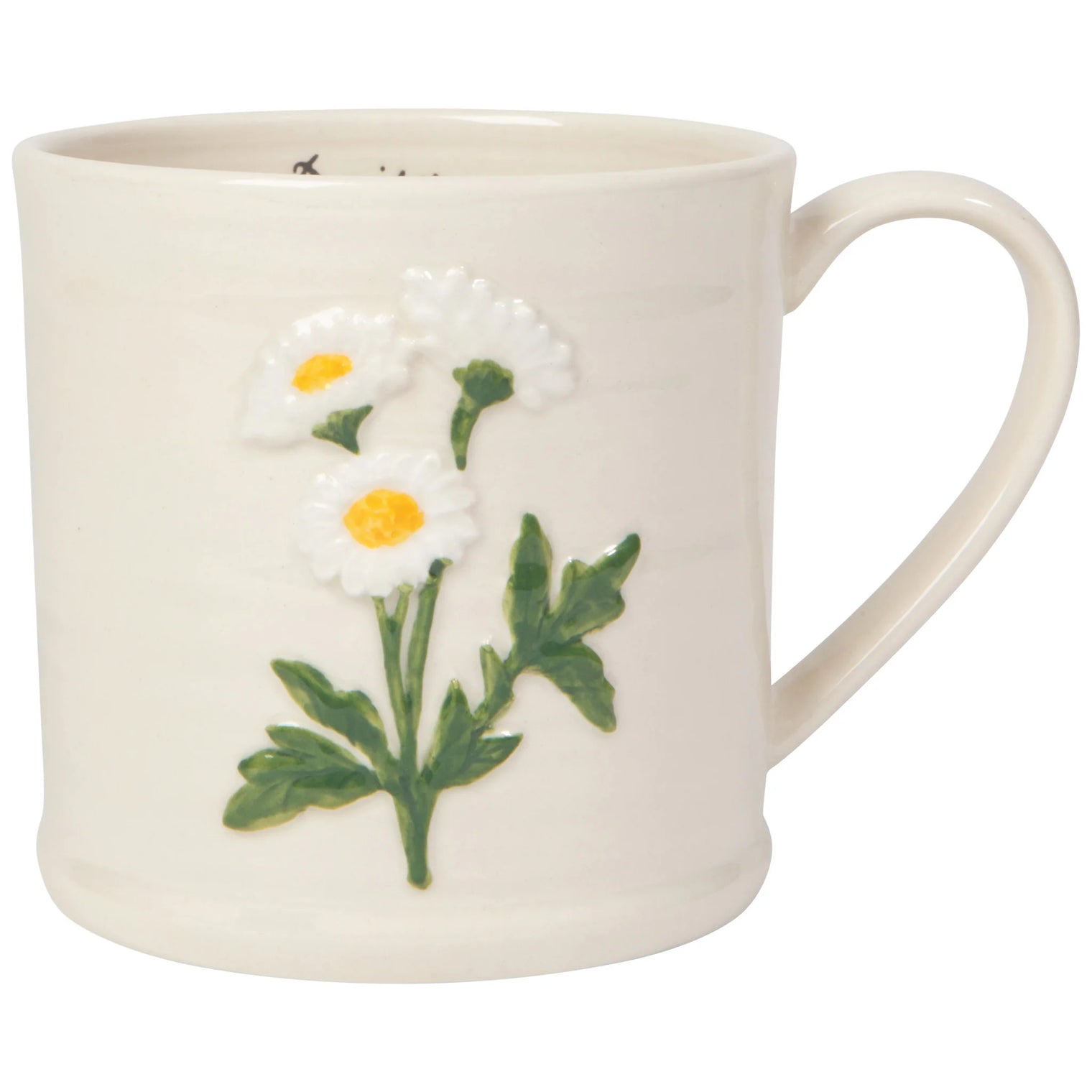 Floral Embossed Mug