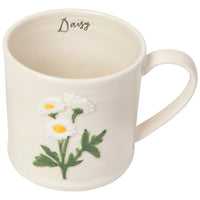 Floral Embossed Mug