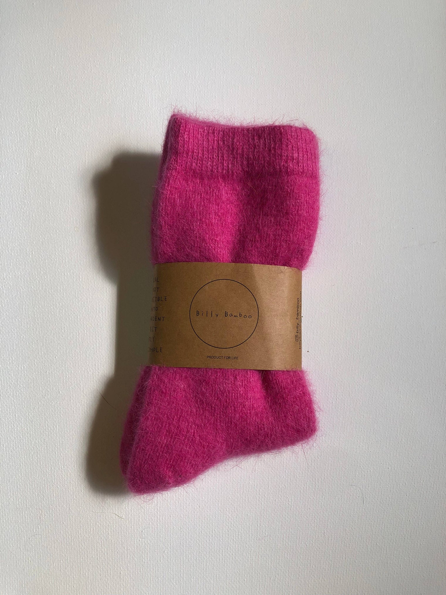 Billy Bamboo - Fluffy Angora Socks