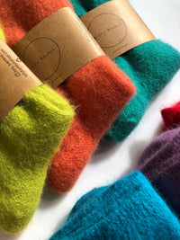 Billy Bamboo - Fluffy Angora Socks