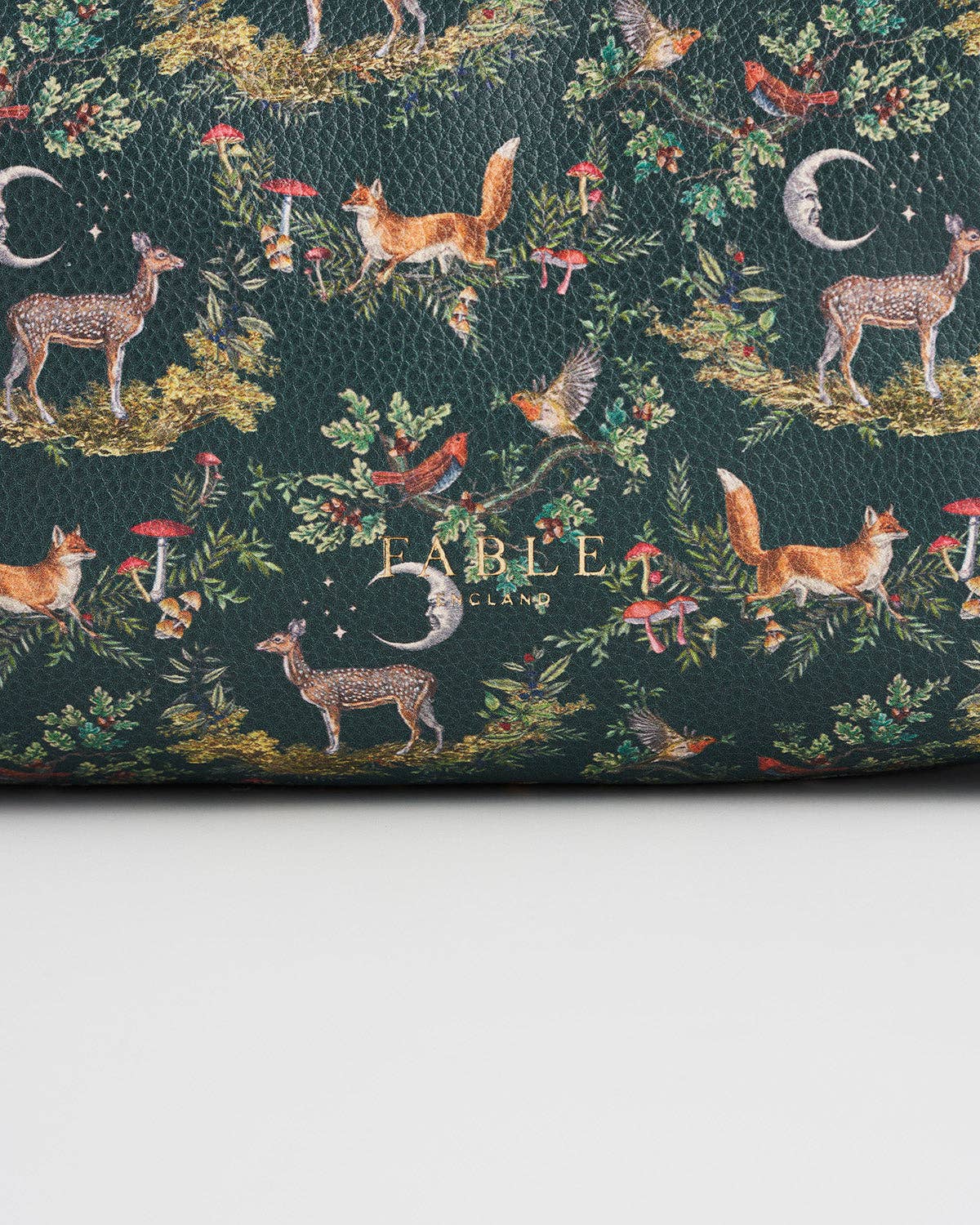 Fable England - Into the Woods Green Small Pouch