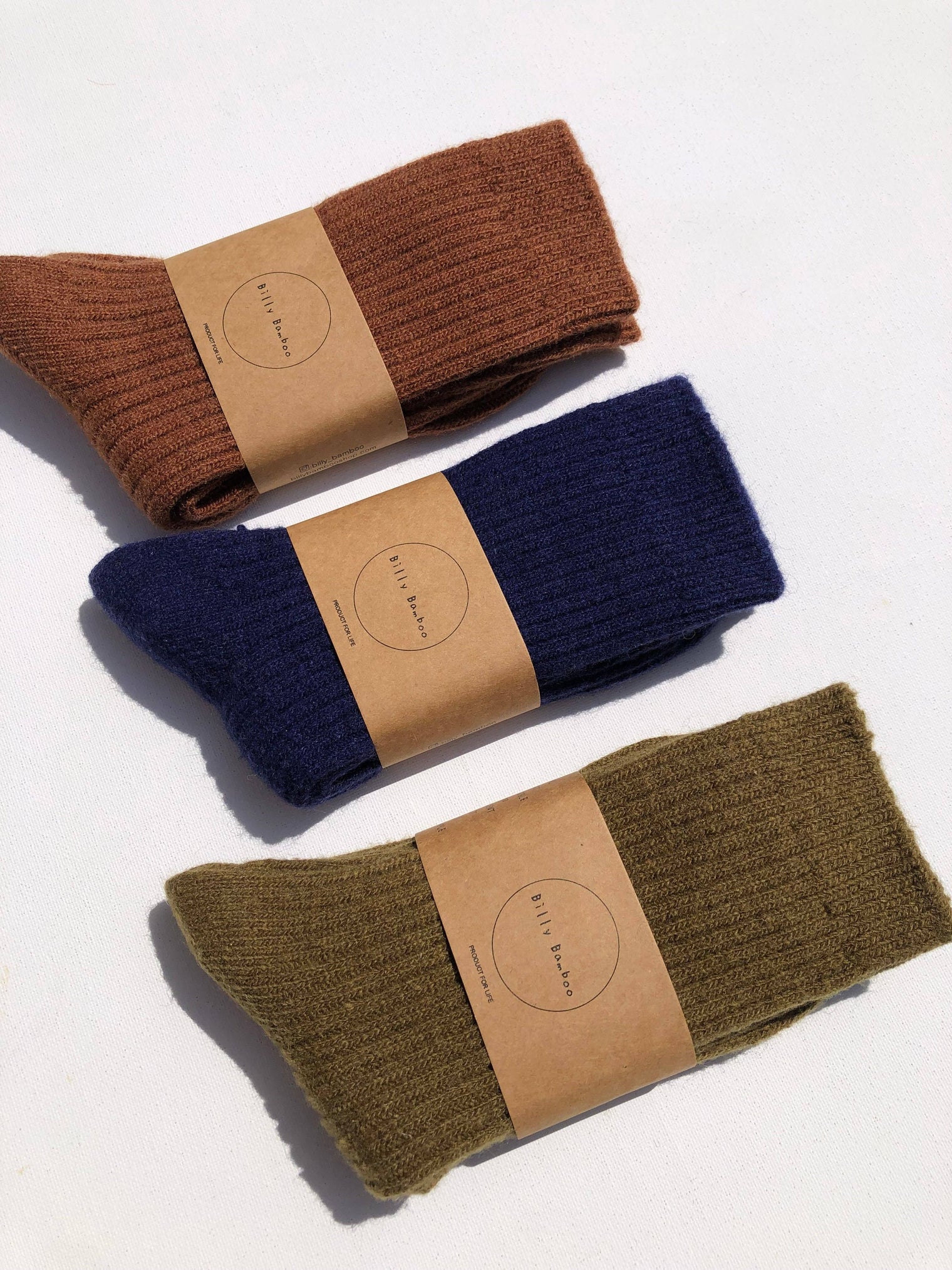 Billy Bamboo - Iceland Wool Socks - Heritage