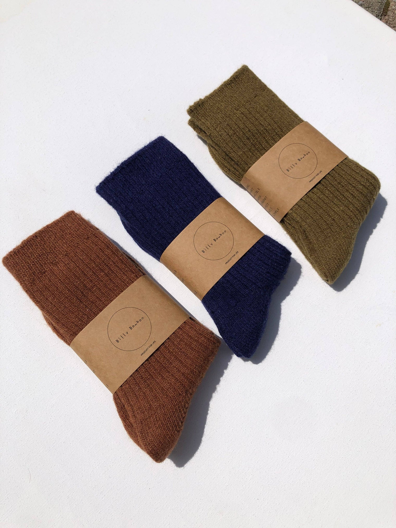 Billy Bamboo - Iceland Wool Socks - Heritage