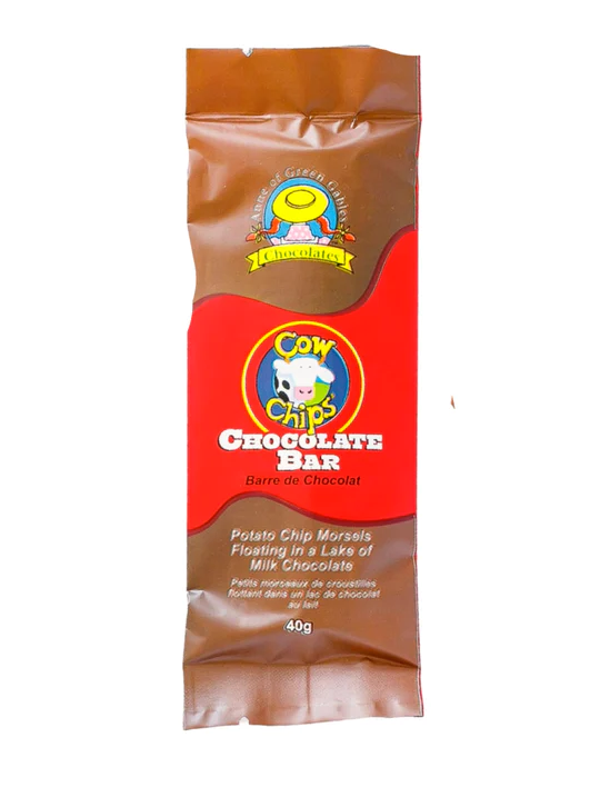 Anne of Green Gables Chocolates - COW Chip Chocolate Bar